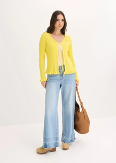 Gilet en fine maille • jaune ananas • Boutique bonprix