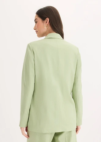 Linnen blazer, Kleur: lichtgroen