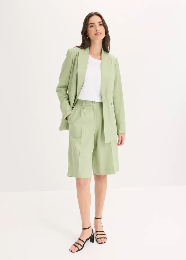 Blazer vert pâle