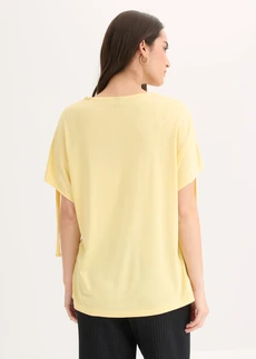 T-shirt doux en modal mélangé • jaune pastel • Boutique bonprix