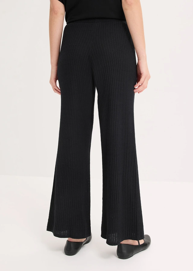 Pantalon léger en maille • noir • product-page.page-title-suffix