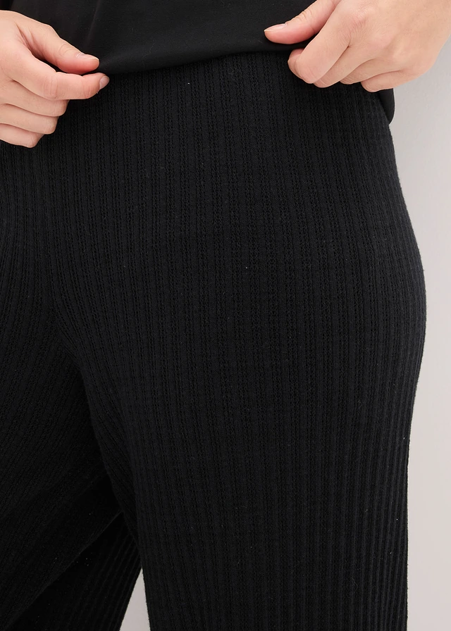 Pantalon léger en maille • noir • product-page.page-title-suffix