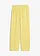 Instapbroek van mousseline, Kleur: lichtlimoen washed