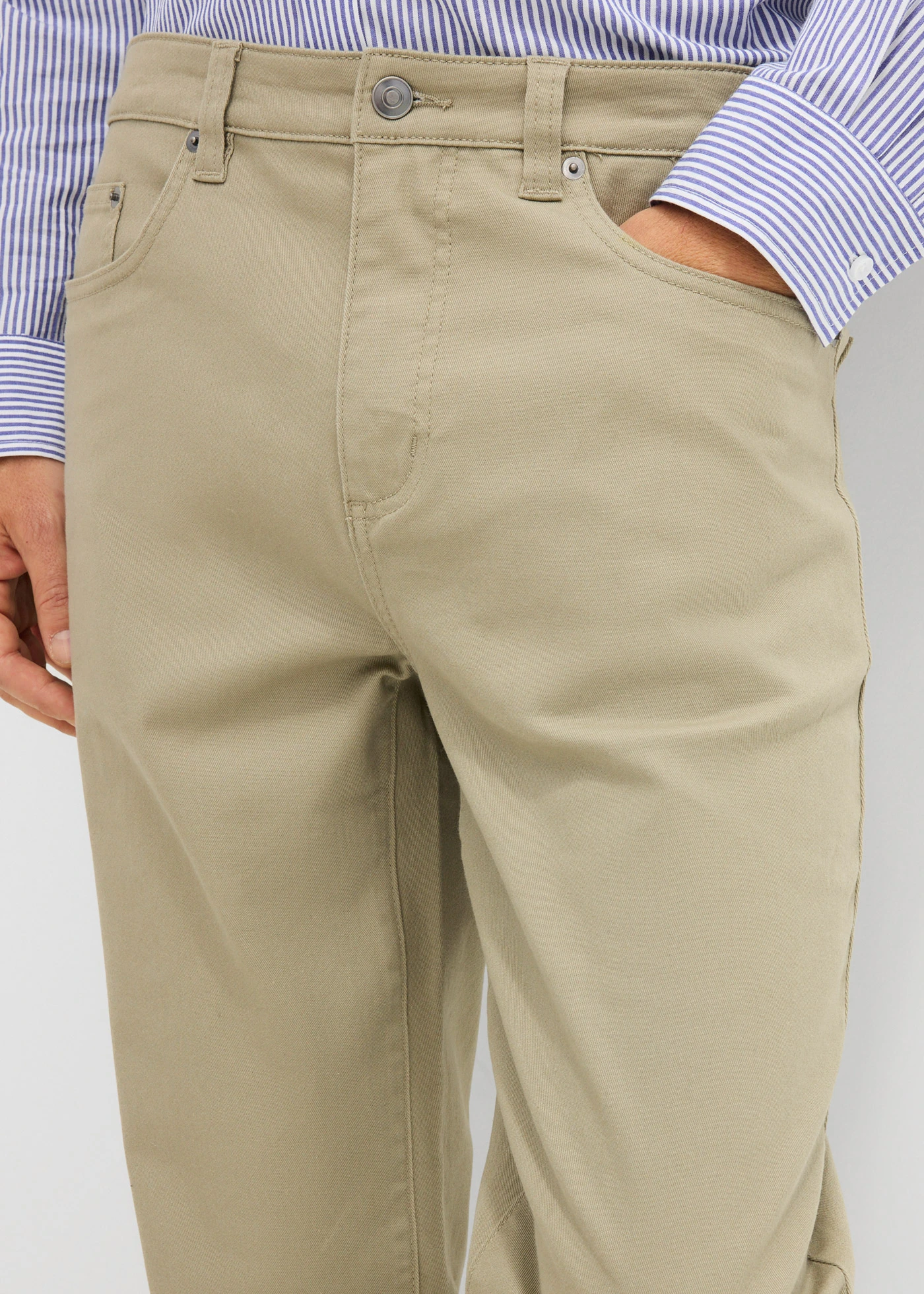 Strečové kalhoty Classic Fit, Straight • nová khaki • bonprix obchod