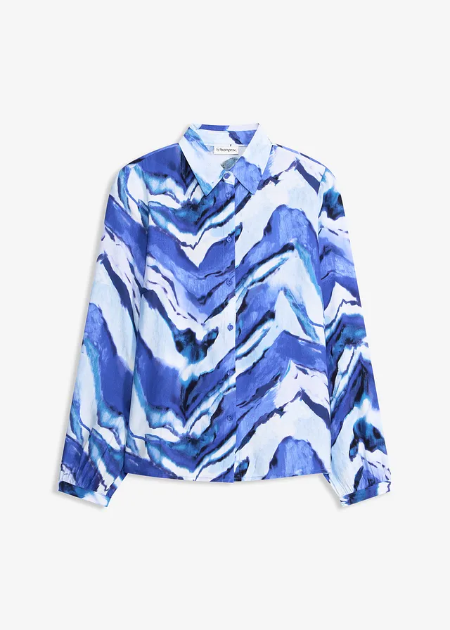 Gedessineerde blouse