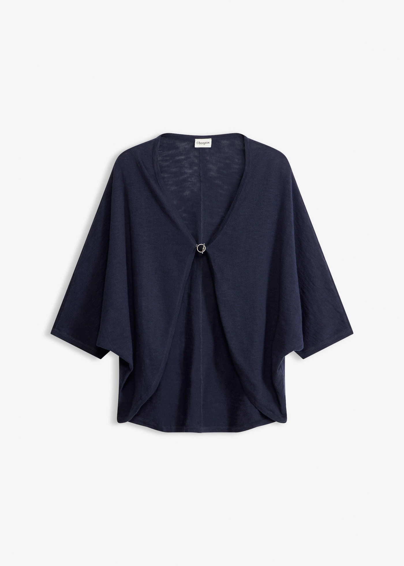 Jachetă din tricotaj fin din bumbac 100% • bleumarin • magazin bonprix