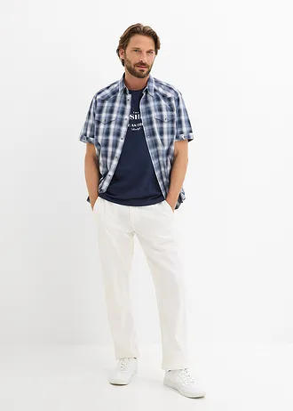 Tričko • tmavě modrá s potiskem • bonprix obchod