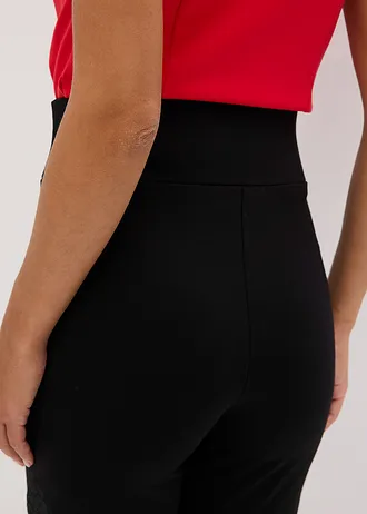 Legging met kant • zwart • bonprix online shop