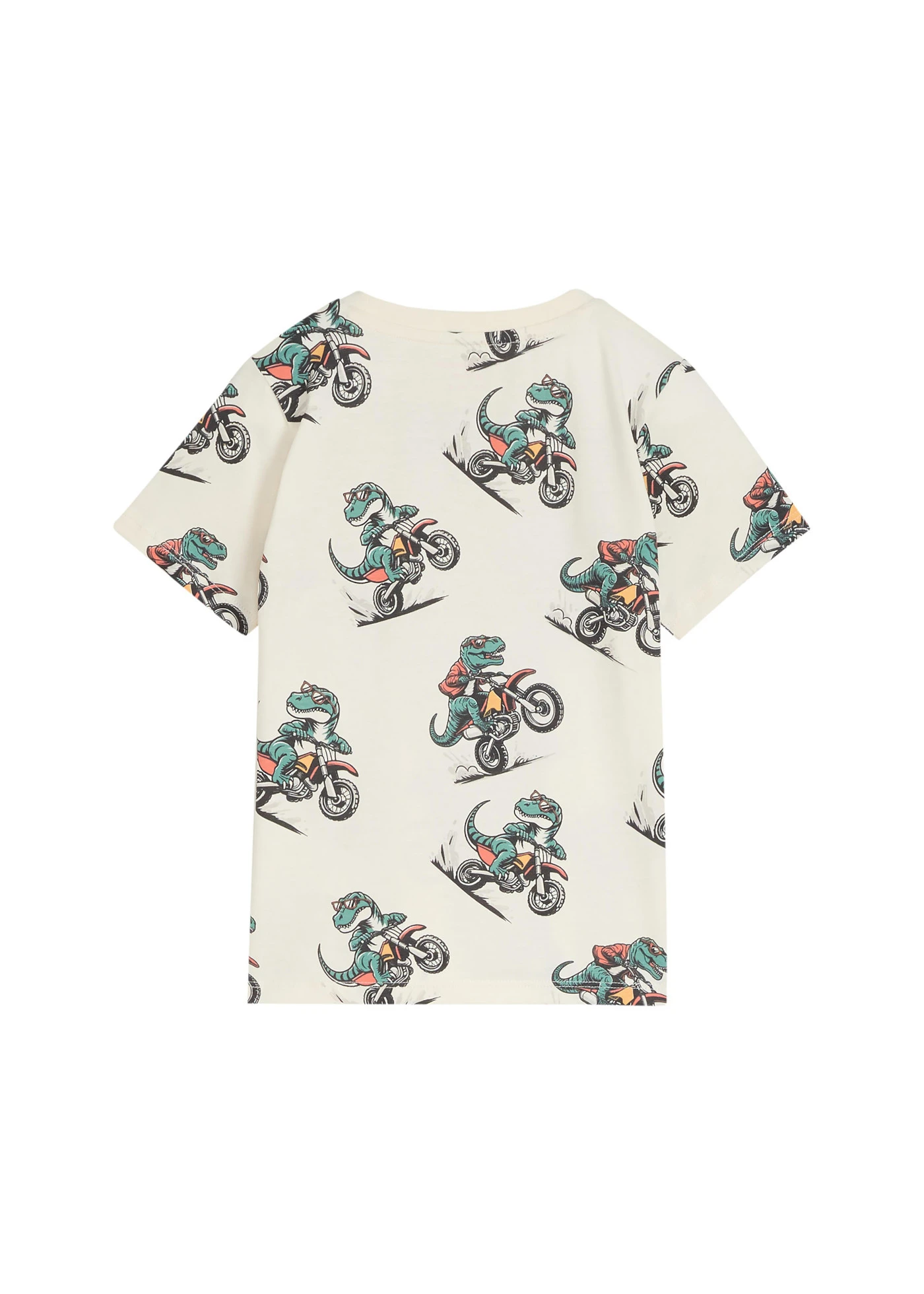 Tom Tailor T-shirt van puur biologisch katoen • wolwit met print • bonprix online shop