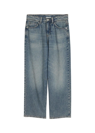 Tom Tailor baggy jeans van puur katoen met een verstelbare band