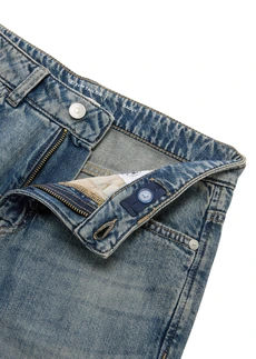 Džíny Baggy • modrý denim used • bonprix obchod