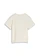 Oversized shirt van Tom Tailor, Kleur: wolwit met print