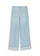 Tom Tailor wide leg jeans, mid waist, Kleur: lichtblauw denim
