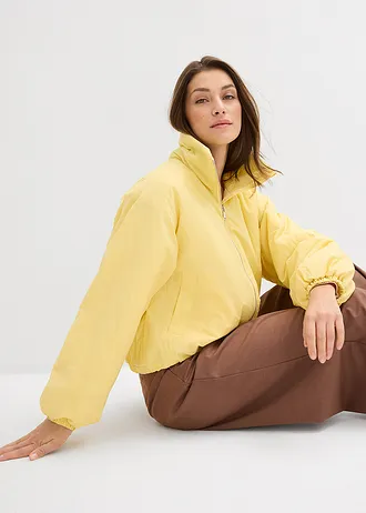 Bluzón, odpudzujúci vodu • svetložltá • obchod bonprix