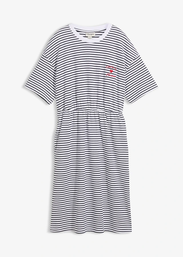 Rochie de jerse din bumbac 100%