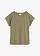 T-shirt van biologisch katoen, Kleur: olijfgroen