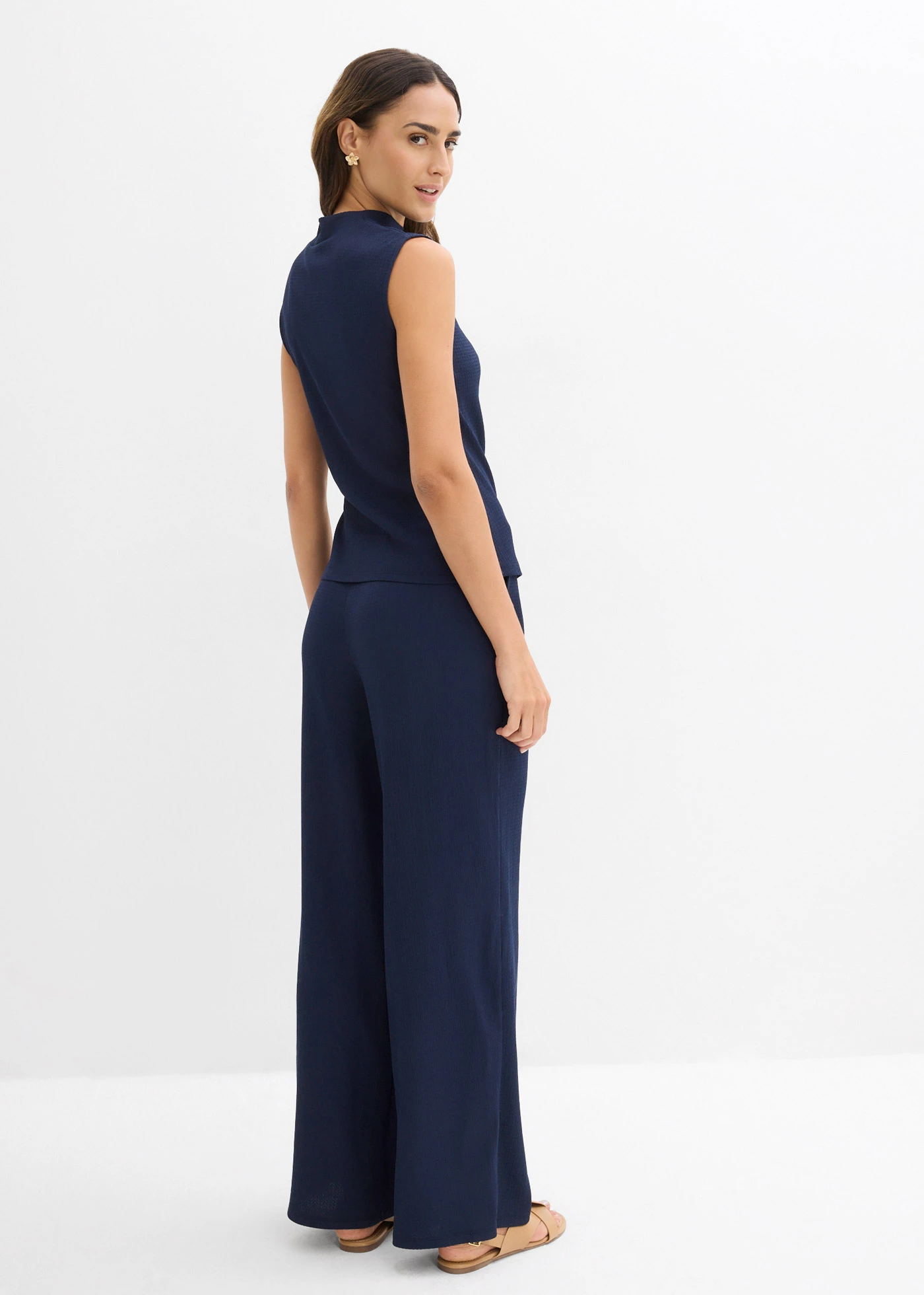 Ensemble en jersey • bleu foncé • Boutique bonprix