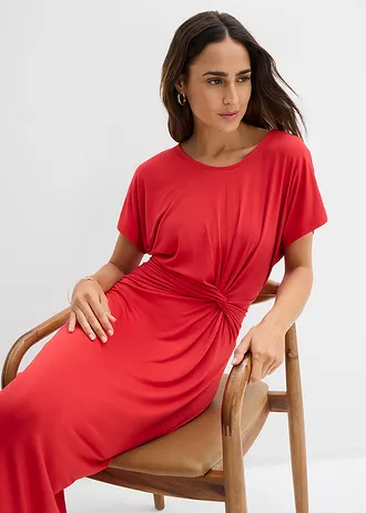 Robe en jersey viscose • fraise • Boutique bonprix