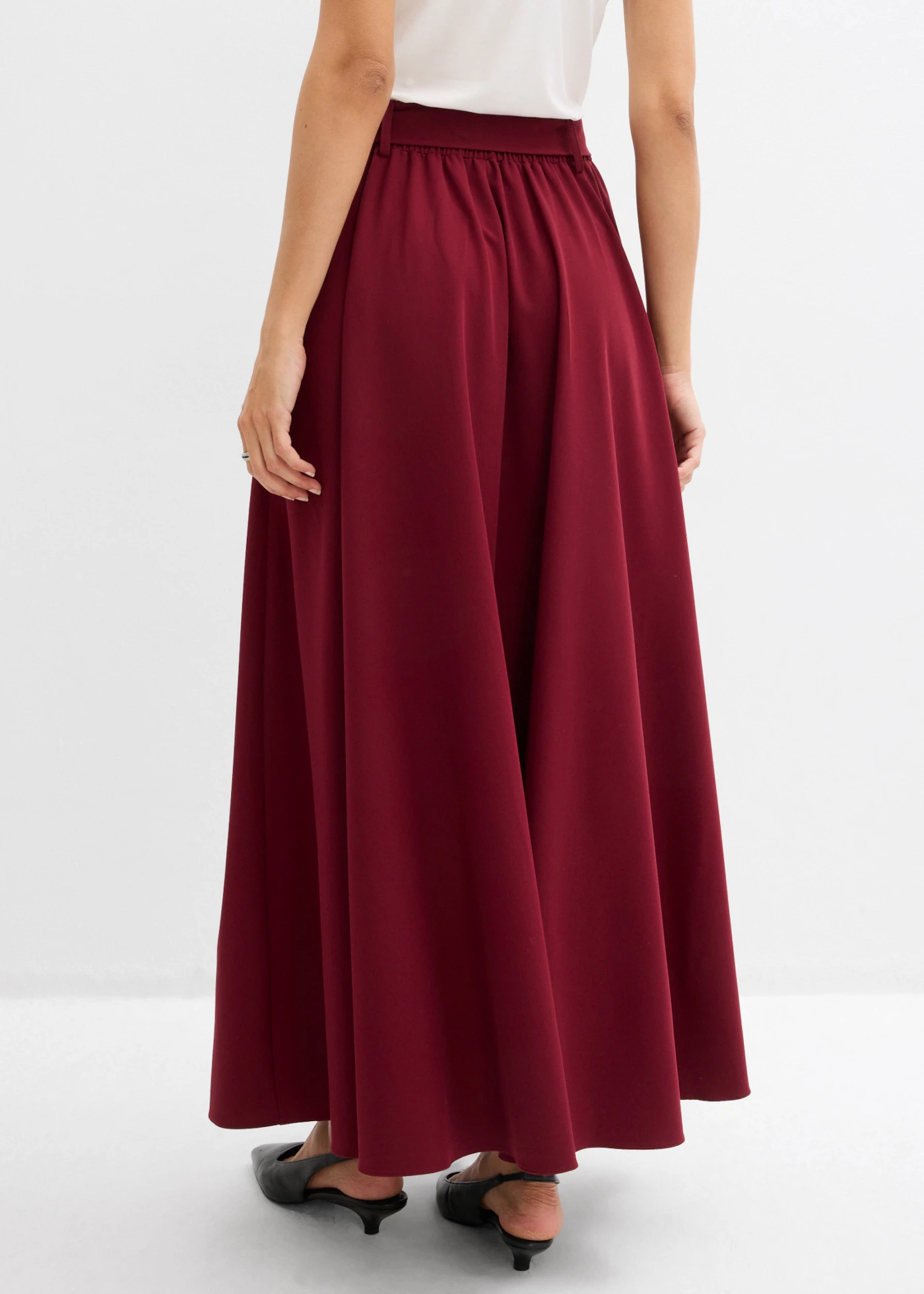 Jupe longue • rouge rubis • Boutique bonprix