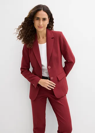 Costum cu pantaloni • roșu rubiniu • magazin bonprix