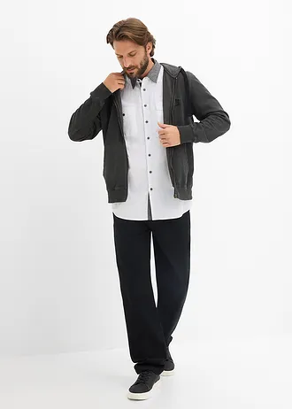 Rövid ujjú ing dupla hatással • fehér • bonprix áruház