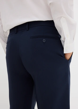 Mix & match pantalon, regular fit • inktblauw • bonprix online shop