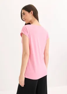 T-shirt doux • rose imprimé • Boutique bonprix