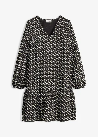 Rochie mini din material cu textură crinkle