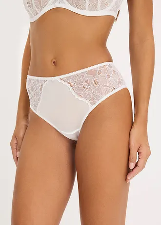 Lot de 2 culottes à dentelle • blanc-blanc • Boutique bonprix