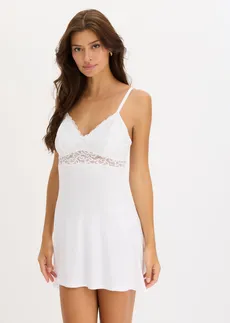 Nuisette douce en viscose majoritaire • blanc • Boutique bonprix