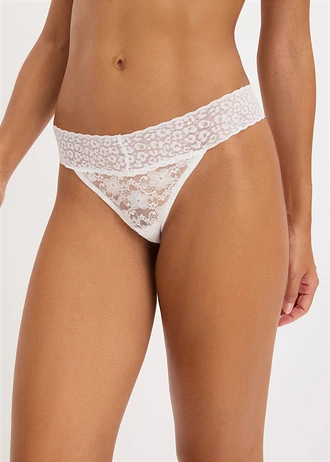 Tangá (2 ks) • biela/cierna • obchod bonprix