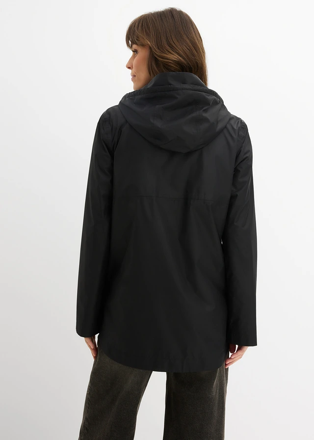 Veste de grossesse ultra-légère imperméable et coupe-vent, fonction portage • noir • product-page.page-title-suffix
