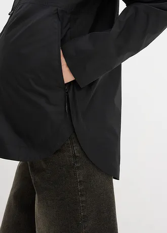 Veste de grossesse ultra-légère imperméable et coupe-vent, fonction portage • noir • Boutique bonprix