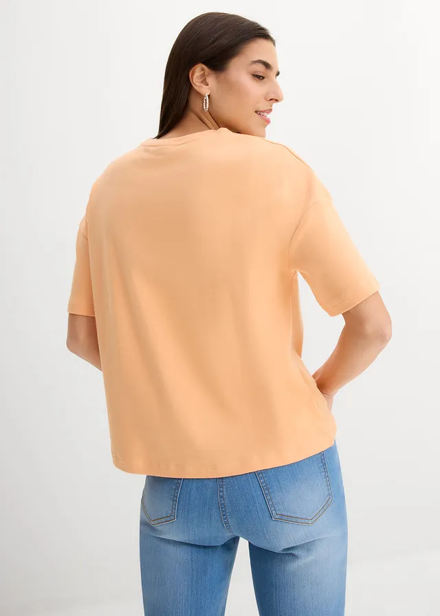 T-shirt ample 100% coton • papaye imprimé • product-page.page-title-suffix