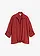 Blouse van licht crêpe, Kleur: woestijnrood
