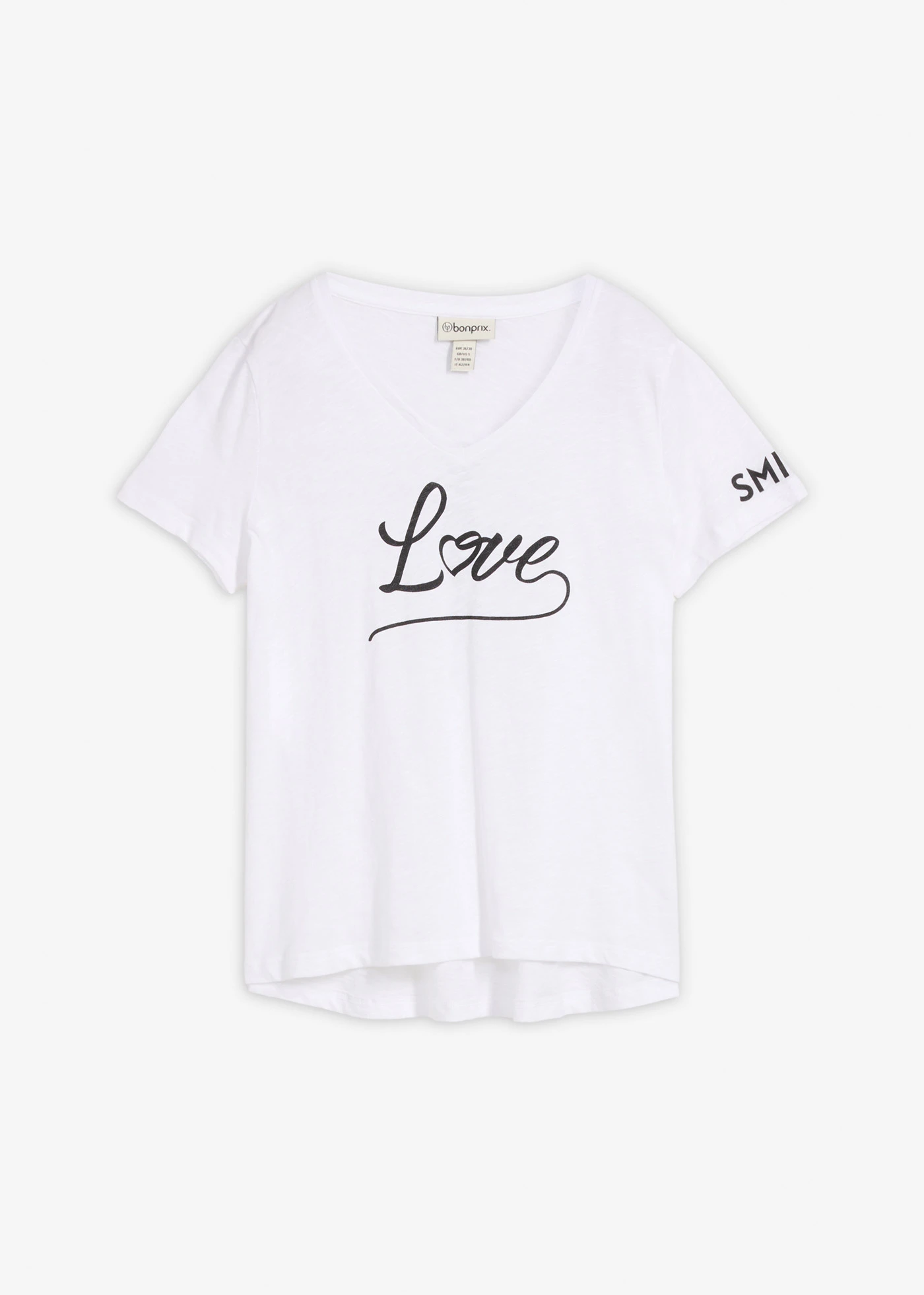 Shirt met print • wit met print • bonprix online shop