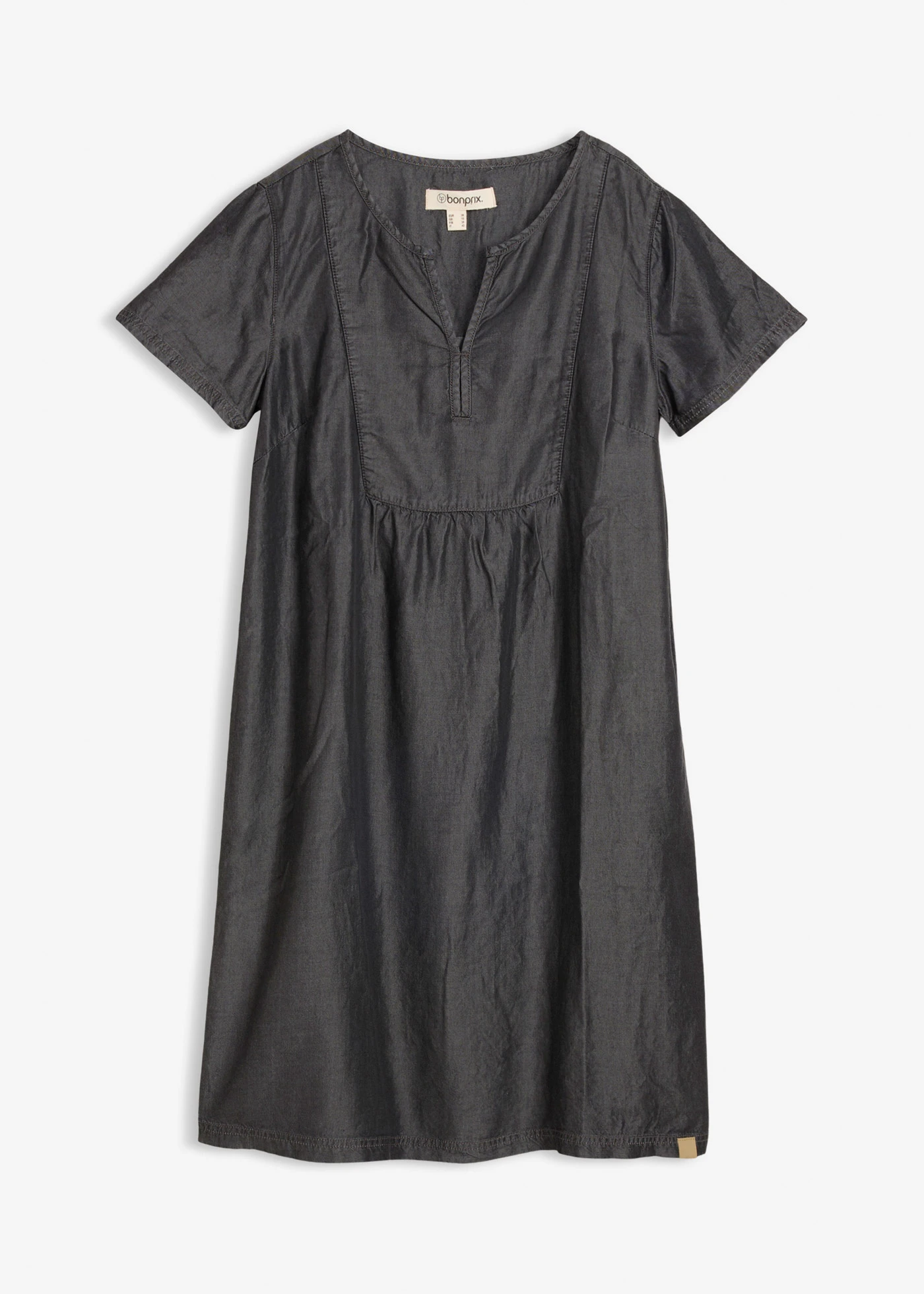 Robe en lyocell • noir denim • Boutique bonprix