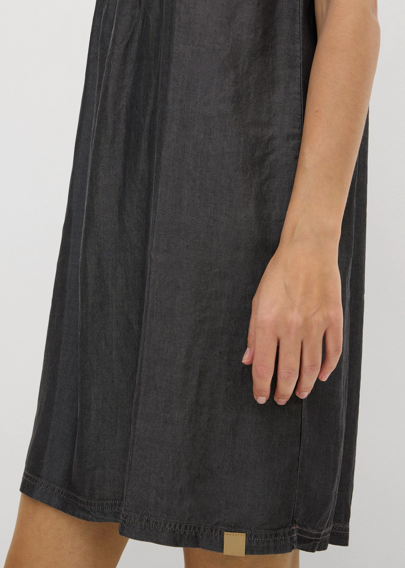 Jurk van lyocell • zwart denim • bonprix online shop