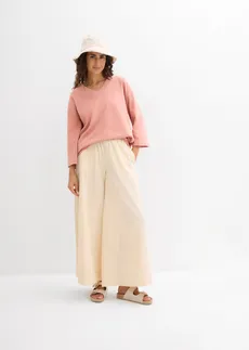 Tričko z čisté organické bavlny • pudrově hnědá • bonprix obchod