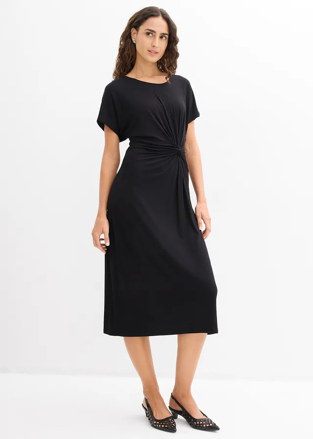 Robe en jersey viscose • noir • product-page.page-title-suffix