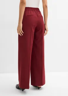 Pantalon large à pinces • rouge rubis • Boutique bonprix
