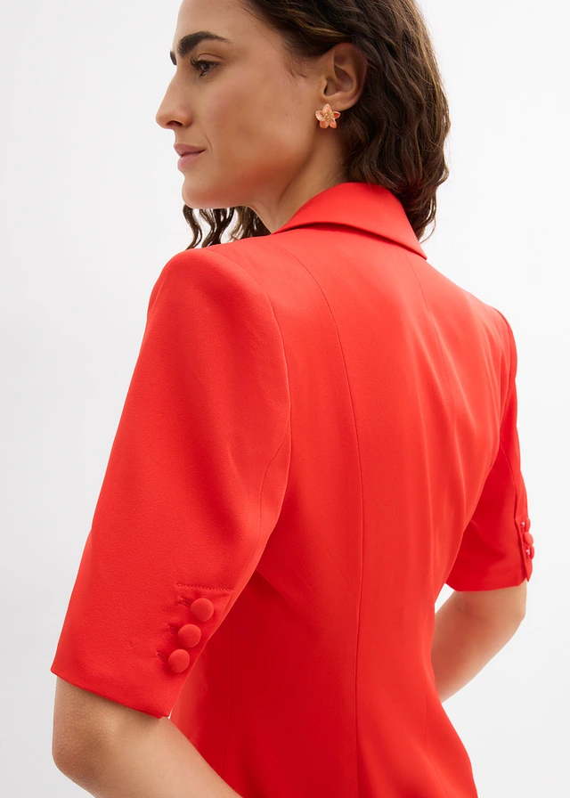 Zandloper blazer • aardbeirood • product-page.page-title-suffix