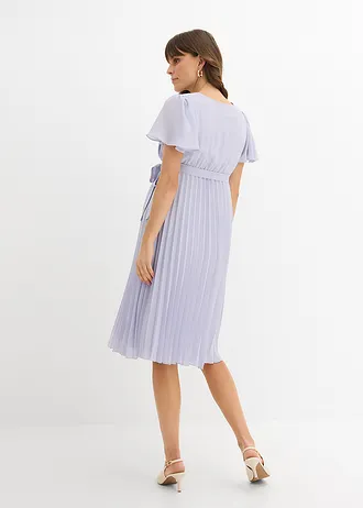 Zwangerschapsjurk van fijne georgette • paars poudre • bonprix online shop