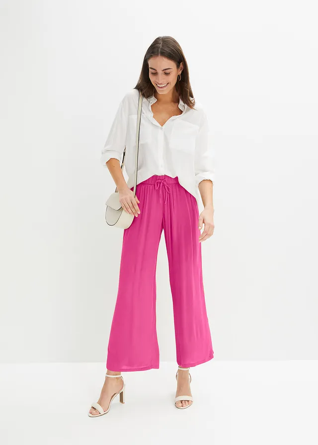 Pantalon en viscose, taille élastiquée • pink lady • product-page.page-title-suffix