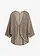 Ajour vest, Kleur: taupe
