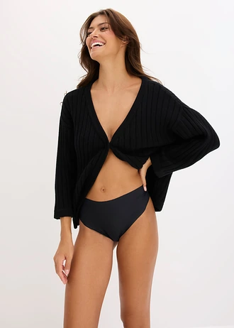 Chiloți maxi panty lejeri din microfibre, fără cusături vizibile (set/4 buc.), culoare: negru + roz-gri + bej nisipiu + maro închis