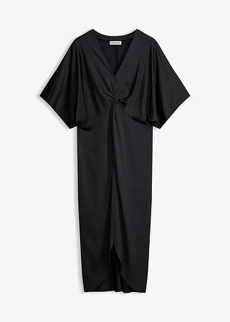 Robe midi effet twisté