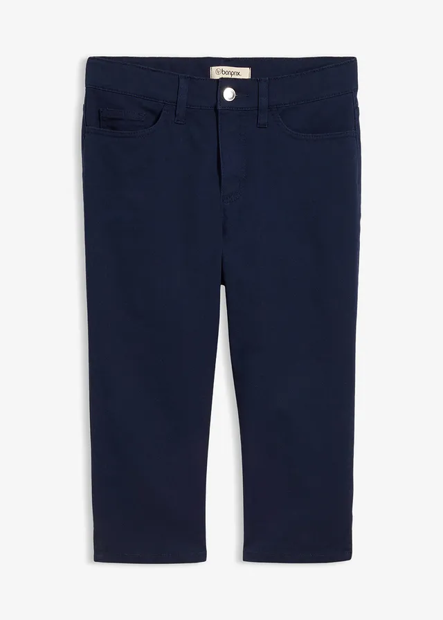 Capri broek met een comfortabele band