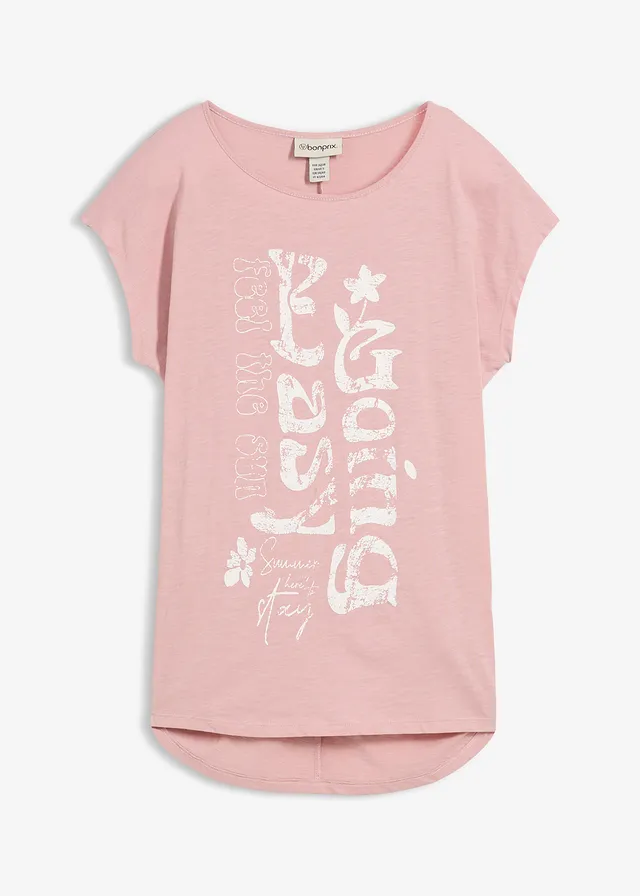 T-shirt long 100% coton