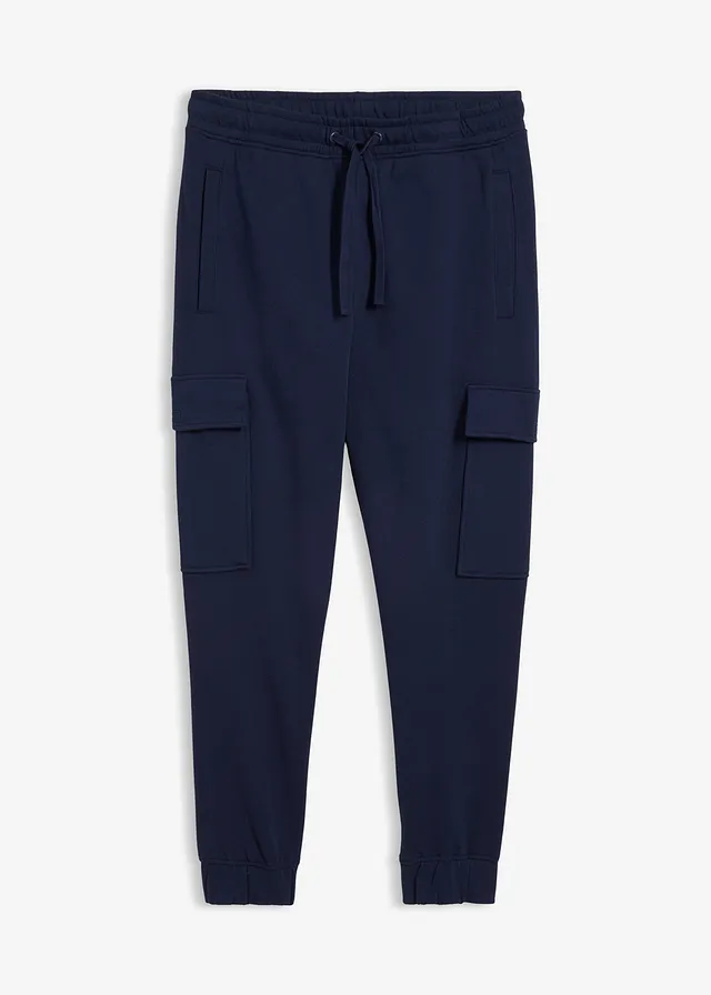 Joggingbroek met cargozakken, loose fit